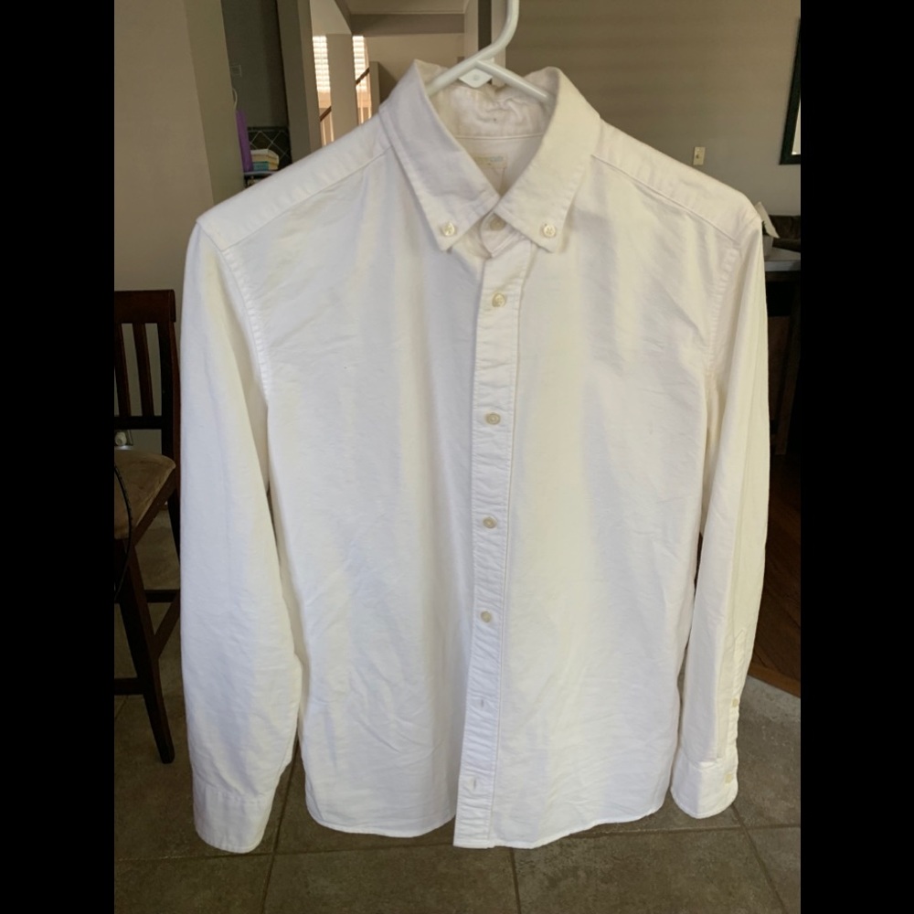 Boy’s J. Crew Size 14 White Oxford Shirt